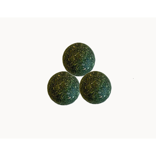 Teddy Exclusive Catnipballetje Thomas – 3 Stuks – Natuurlijk Kattenspeeltje met Catnip – Ø25 mm – Voor Actief Spel